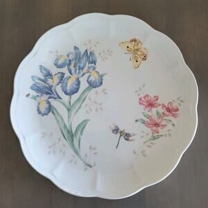 Lenox Butterfly Meadow Orange Sulphur Dinner Plate 11"